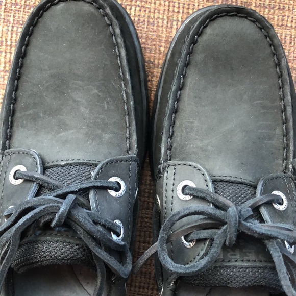 Sperry Top-Siders. Black. Size 7. New. - Picture 2 of 8